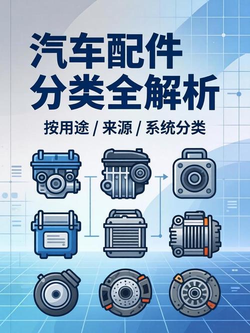 汽车配件分类全解析